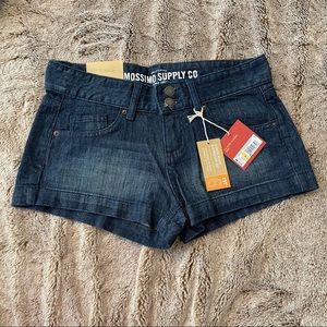 NWT Mossimo Supply Co. dark wash shorts